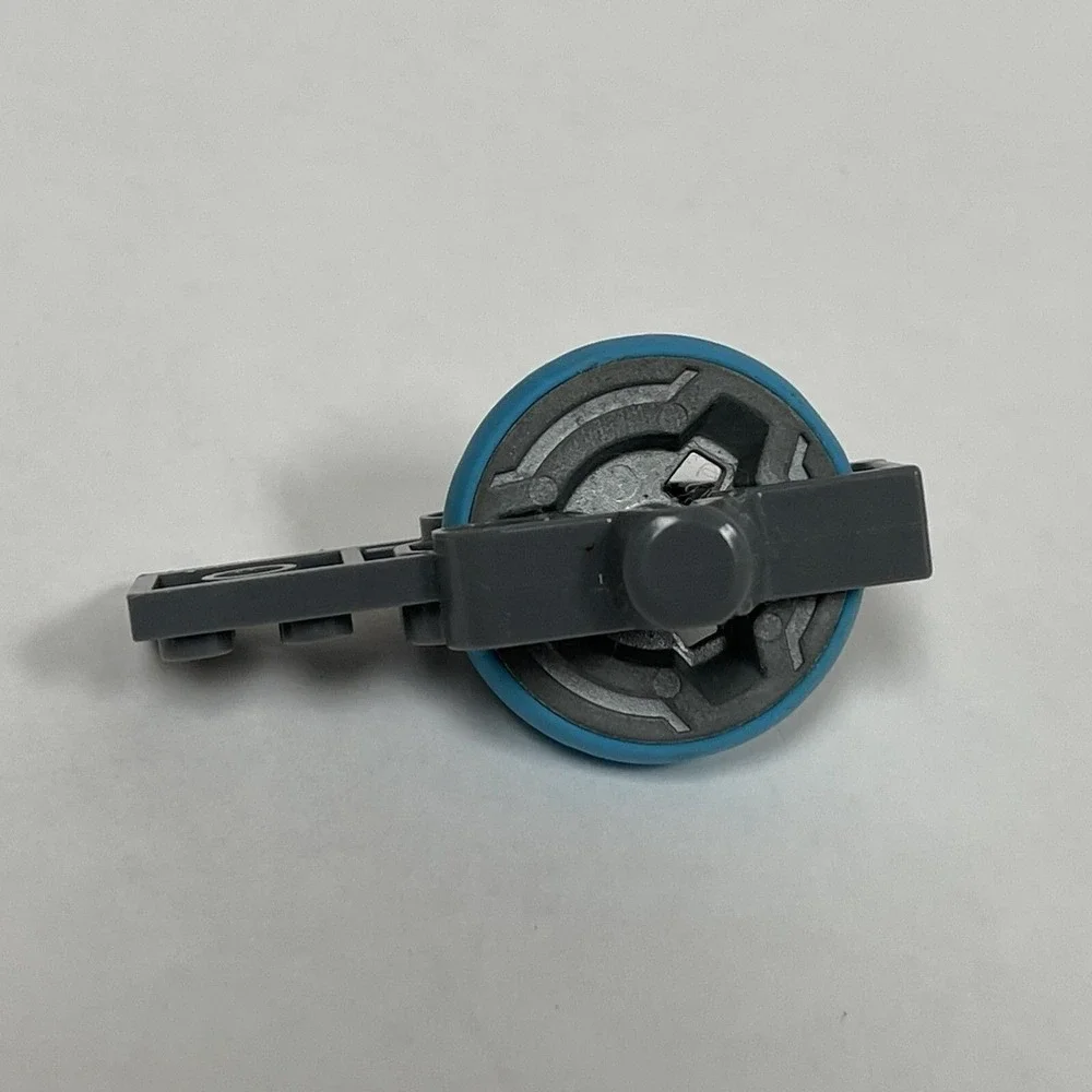Lego 11140 11125 Dark Gray Blue Metal Wheel Replacement Parts Pieces